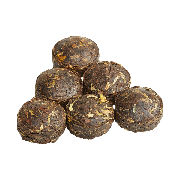 Chrysanthemum Ripened Pu-erh Mini Tuocha Tea